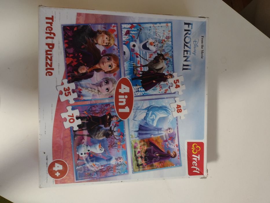 Пазли Trefl Frozen 4 в 1