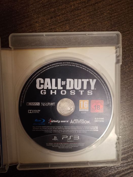 Продам диск на пс 3 Call of Duty Ghost