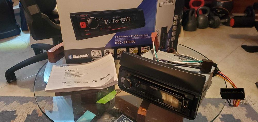 Auto-rádio Kenwood KDC-BT510U | USB – AUX – CD – BLUETOOTH - NOVO