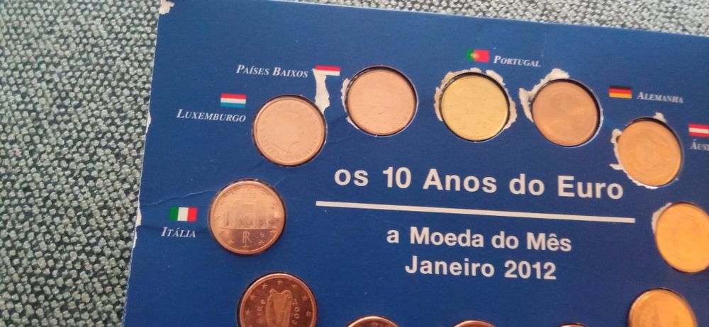 Conjunto os 10 anos do euro