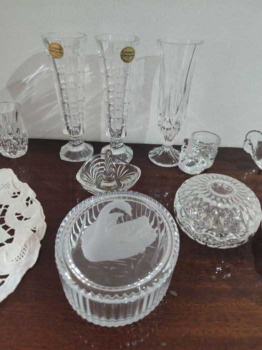 Peças em cristal
