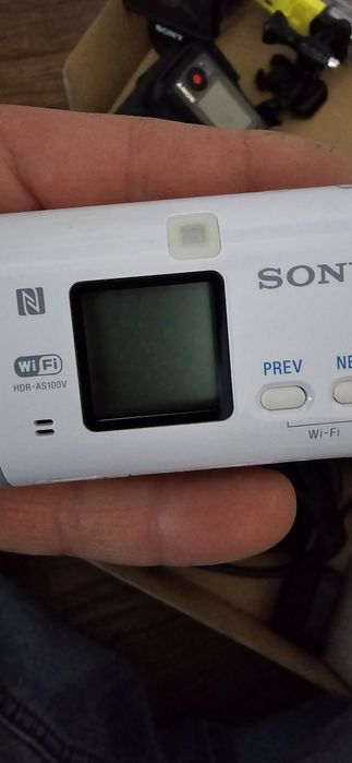 Zestaw kamerek sony HDR- as100v z pilotem