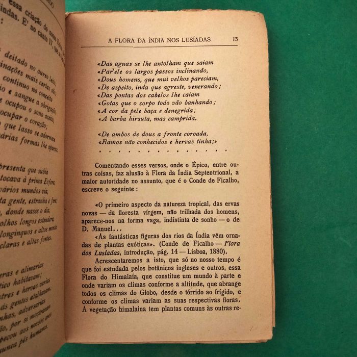 A Flora da Índia nos "Lusíadas" - Roque Machado