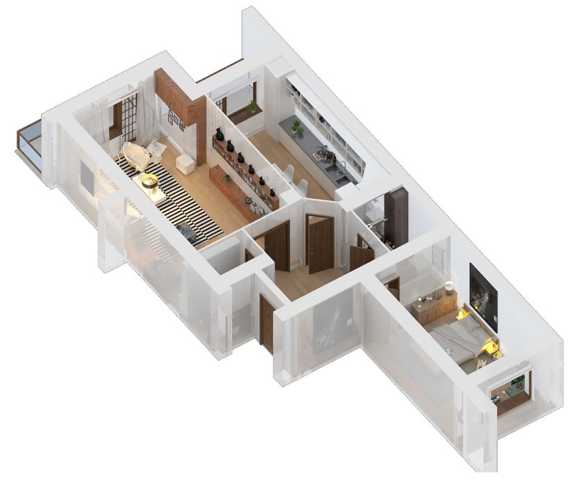 2-кімнатна квартира за адресою вул. Антоненка-Давидовича (площа 71 м²) - Atlanta.ua - фото 13