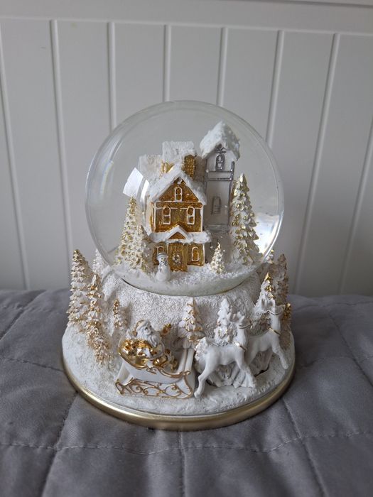 Kula śnieżna Home&You z pozytywką dekoracja świąteczna