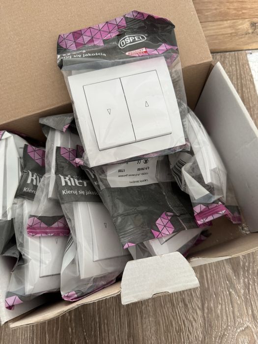 Łacznik żaluzjowy bialy ospel