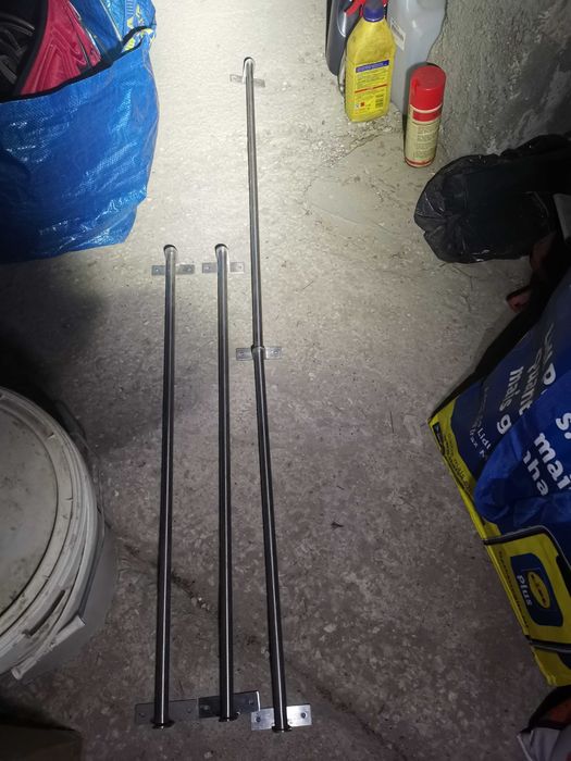 KUNGSFORS
Calhas, ganchos, recipientes aço inoxidável de Ikea cozinha