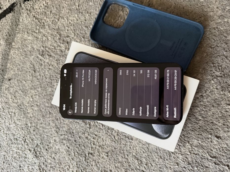 Iphone 15 pro max 512 gb