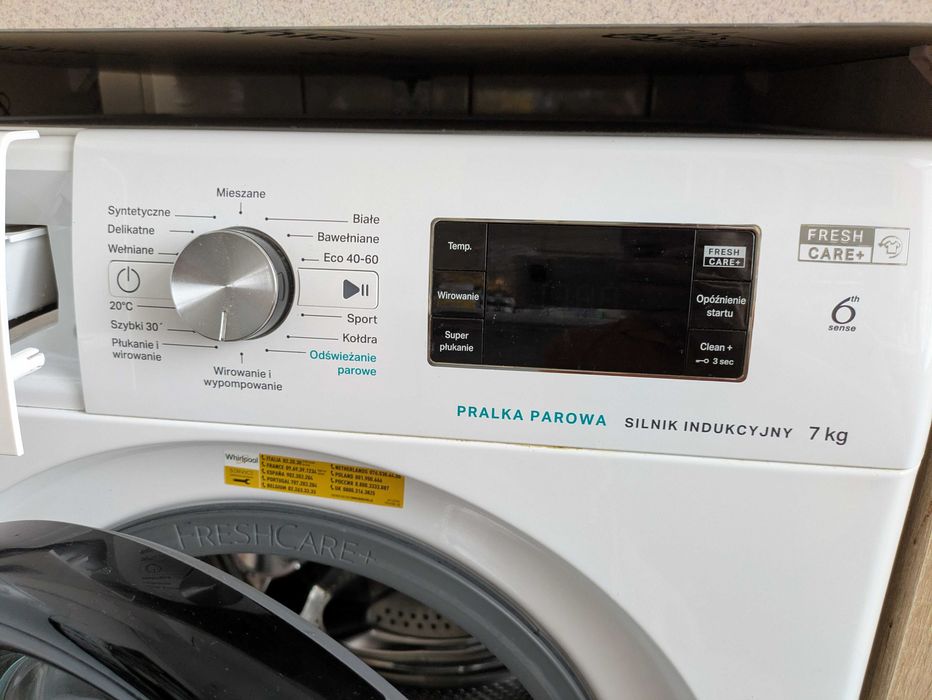 Whirlpool FFB7038BV z funkcją pary! W super stanie