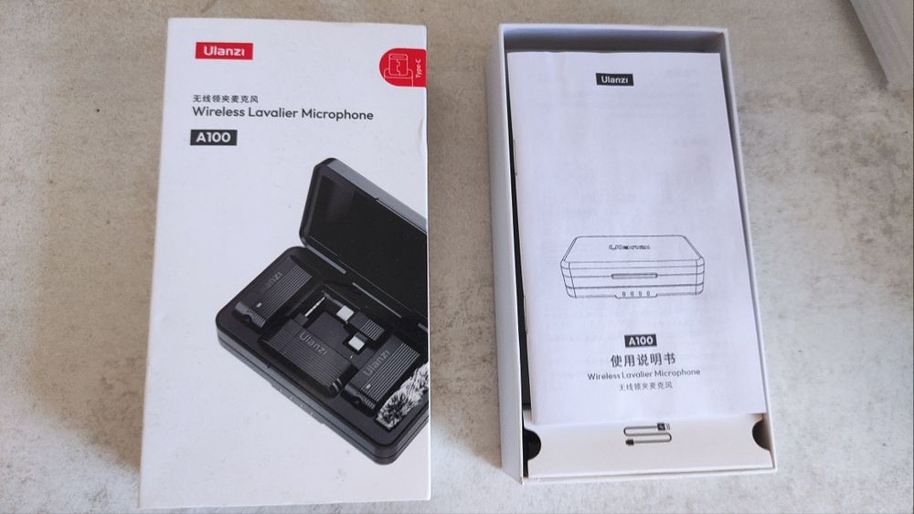 Ulanzi A100 Микрофон Петличка