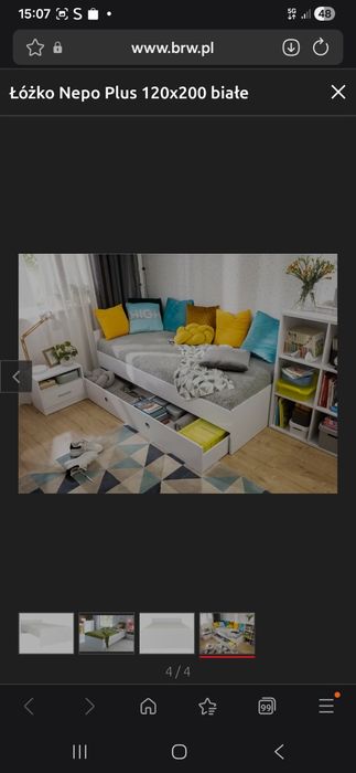 Sprzedam łozko nepo plus z brw używane zdjecie ze strony