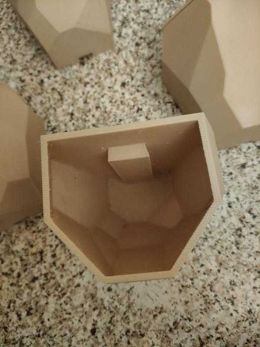 Сет геометричних модульних кашпо для квітів 3d-друк / модульные горшки для цветов