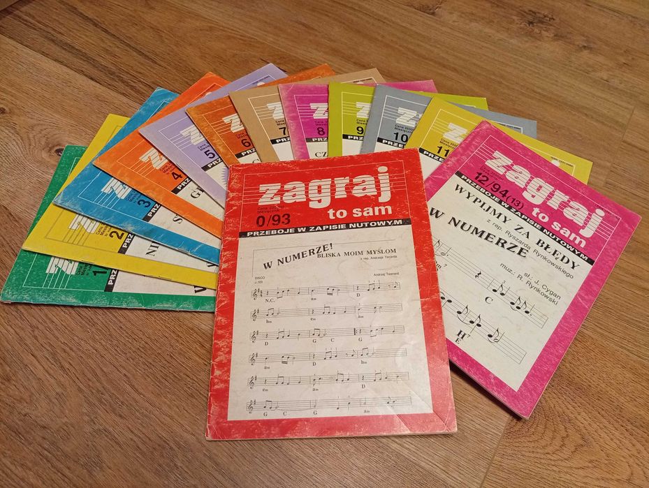 Miesięcznik "Zagraj to sam" - kompletne roczniki 1994-2002