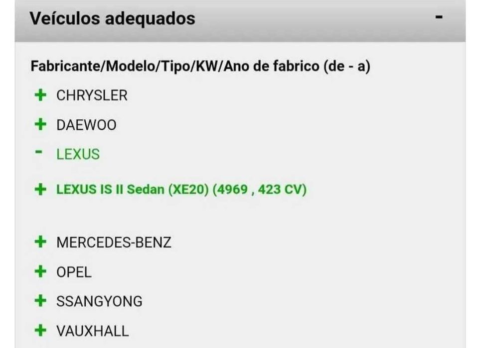 Correia acessórios continental 6 PK 2050