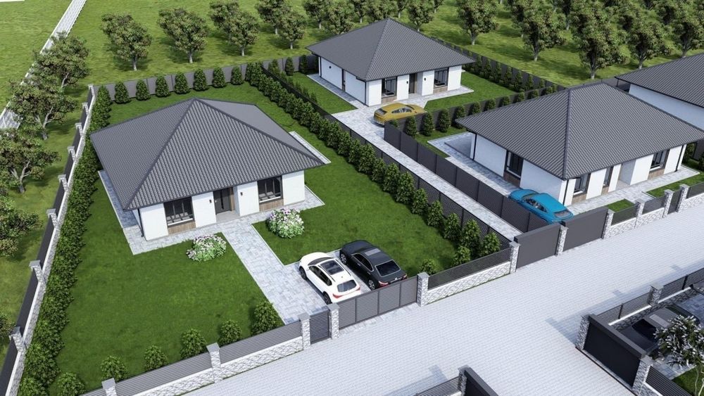 Кутовий таунхаус 58 м² з ділянкою 2.2 сотки у КМ Нова Мрія - знижка при 100% оплаті!