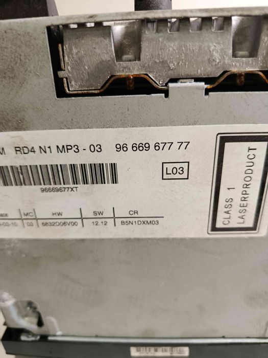 Rádio / auto-rádio CITROËN C4 I (LC_)