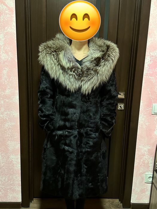 Шуба натуральна з кози