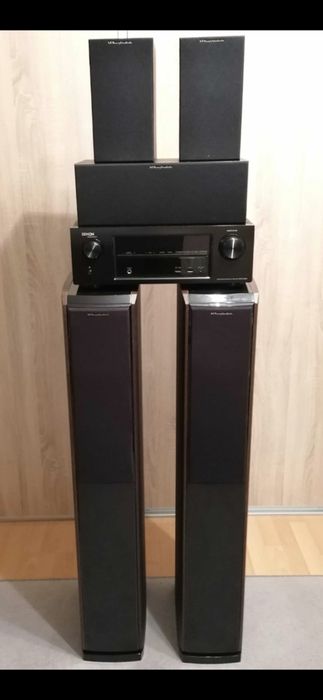 Zestaw kina domowego  DENON + WHARFEDALE 5.1 +gratis