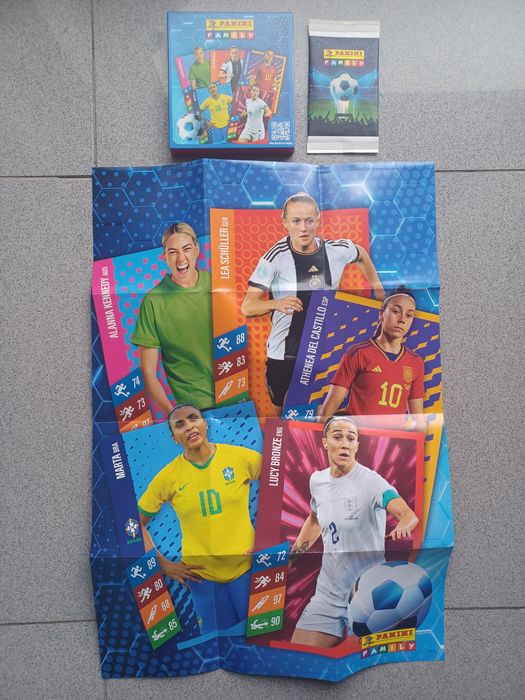 Cromos Panini Family - Mundial de Futebol Feminino 2023