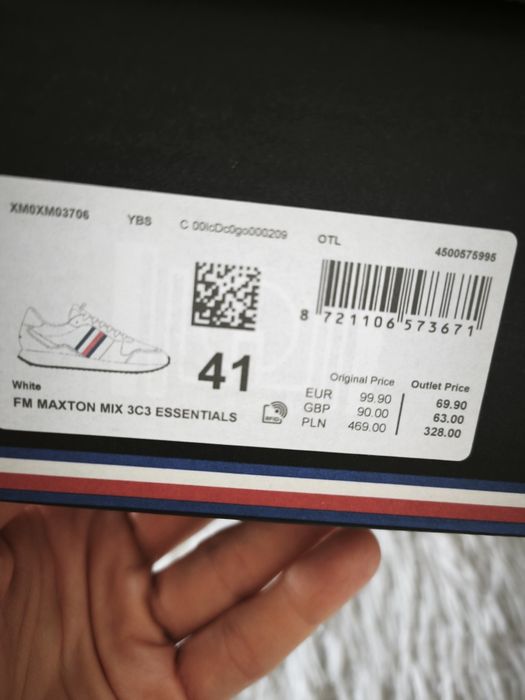 Męskie buty Tommy Hilfiger
