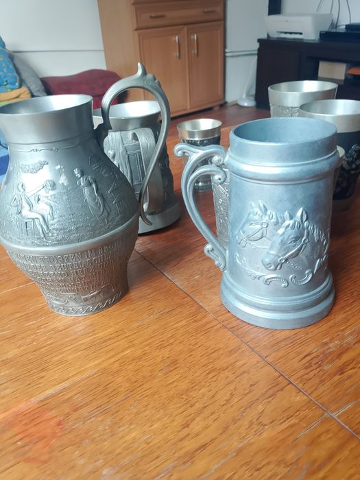 Sprzedam kufle kieliszki Zimr Becker