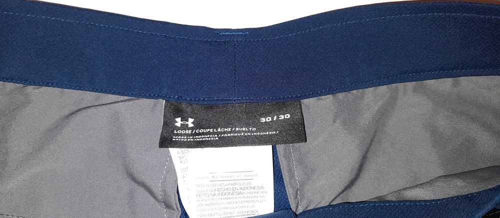 Spodnie UA Under Armour 30x30 Granatowe