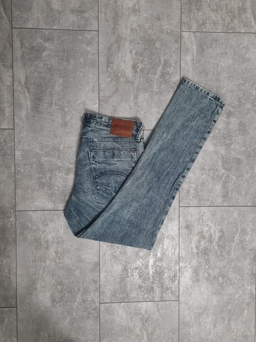 Tommy Hilfiger Jeans z Rozdarciami Wysoki Stan