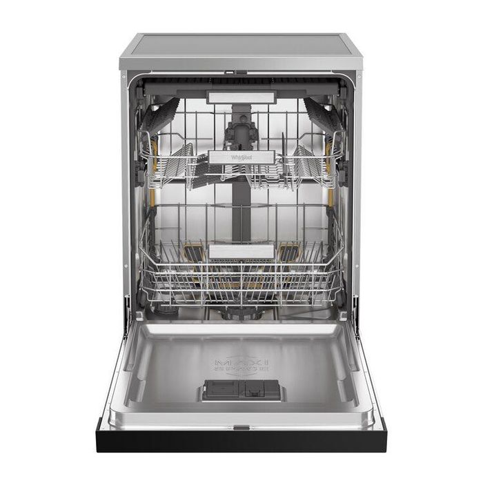 MÁQUINA LAVAR LOUÇA WHIRLPOOL W7F HS51X (Capacidade (T) 15 Conjuntos, 3º Tabuleiro, Abertura Porta Automática, Inox)