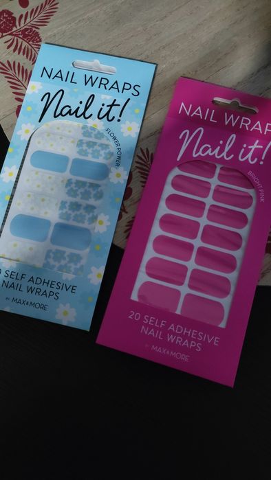 Naklejki na paznokcie nowe