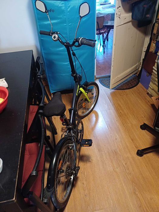 A tua bicicleta portátil que dobras e pões na bagageira!