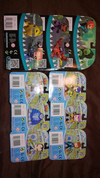 NEW AND SEALED - Mutant Busters Figures / Packs64751792903299121