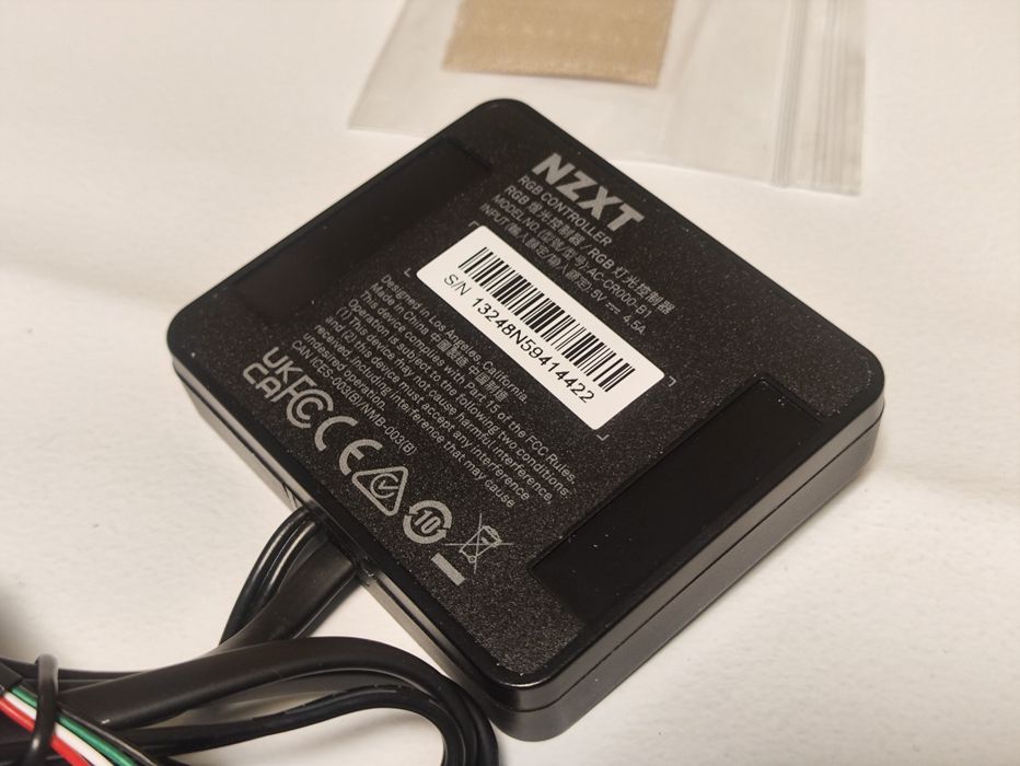 Перехідник NZXT ARGB хаб контролер контролю підсвічування AC-CR000-B1