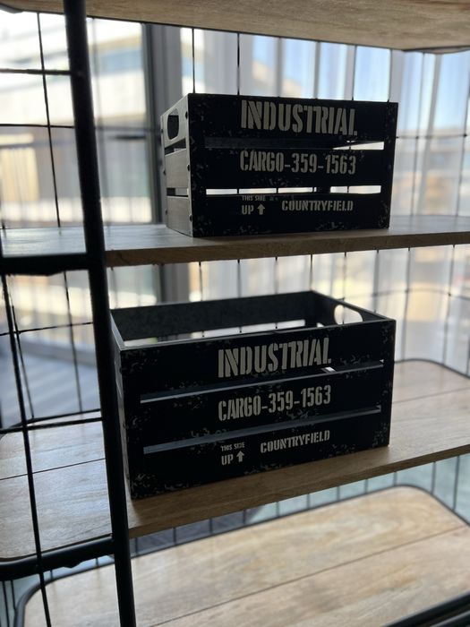 Caixas Estilo Industrial – Metal