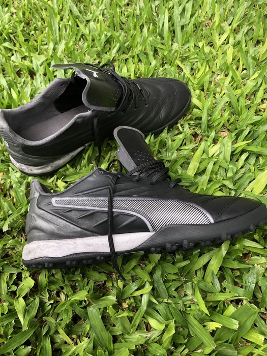 Chuteiras Puma King tamanho 40,5 relva sintetica