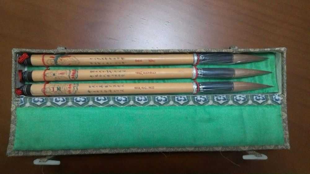 pinceis para caligrafia TRADICIONAL chinesa