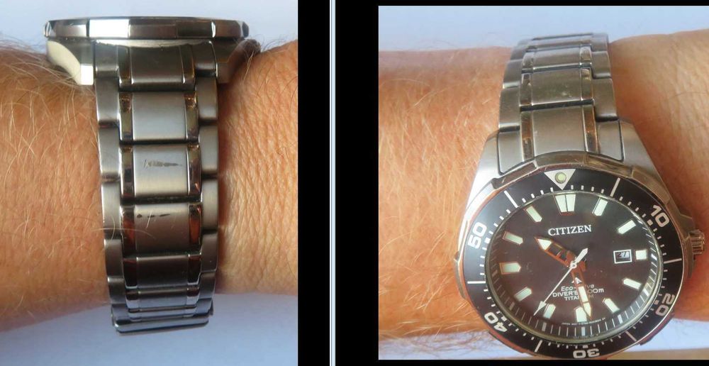 zegarek Citizen Promaster Diver tytanowy