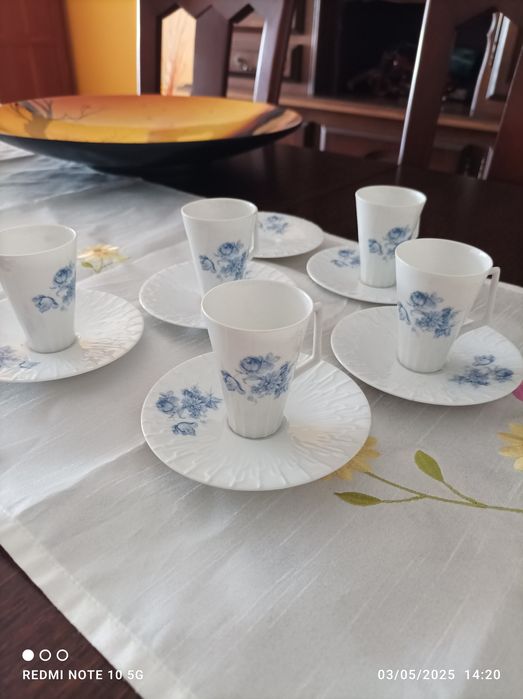 Chavenas de café Vista alegre