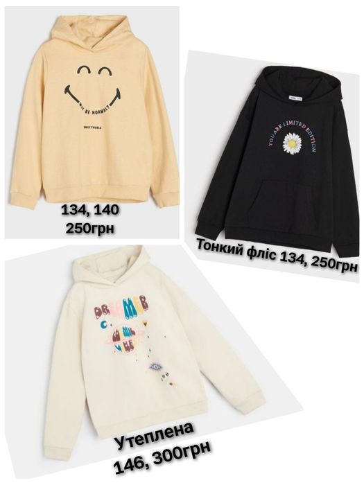 Спортивна кофта худі толстовка sinsay