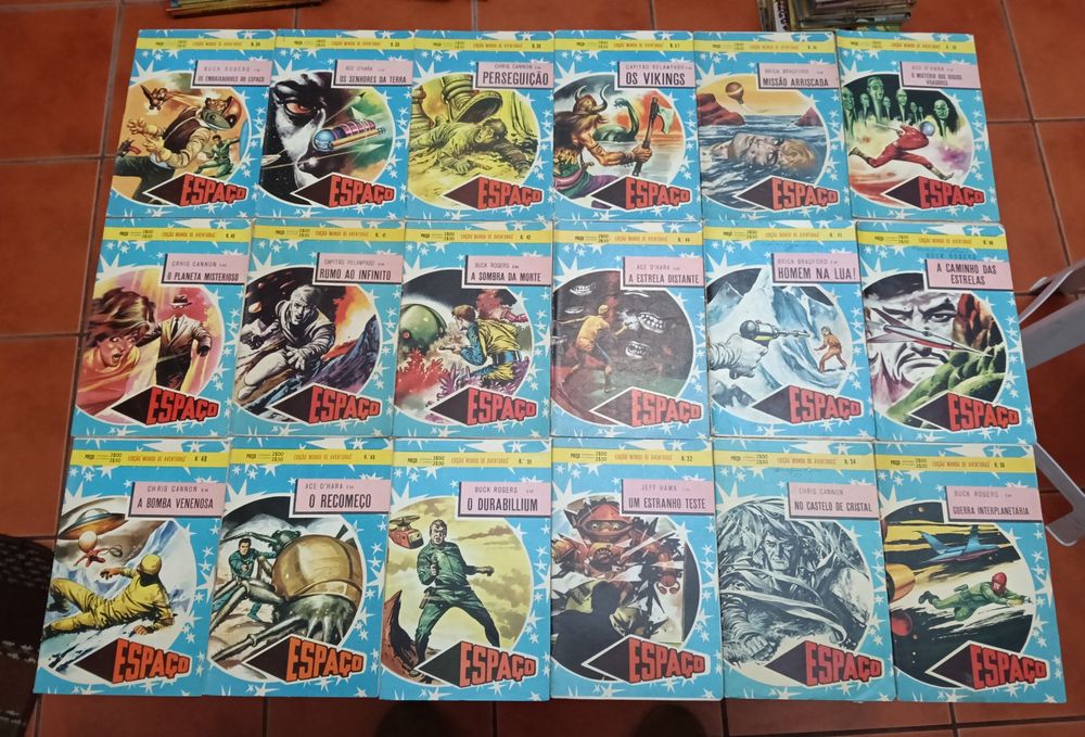 120 Tigre Águia Salgari  M. Aventuras Guerra, Espaço, Policial,