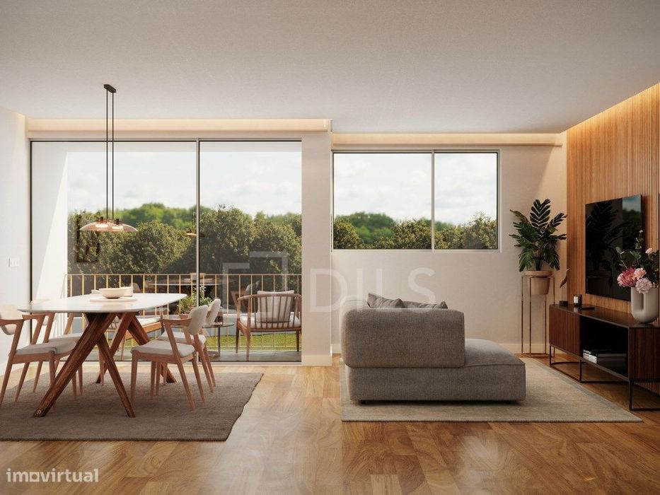 Apartamento T1+1 com varanda em novo empreendimento no Porto