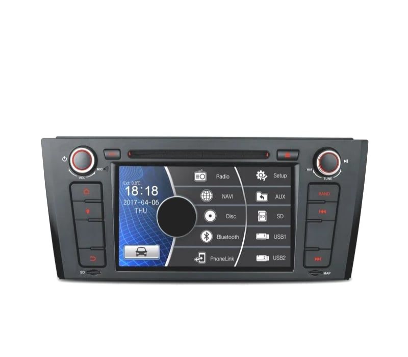 AUTO RADIO 2DIN 7" BMW SERIE 1 E81 E82 E87 E88 04-11 USB GPS TACTIL HD