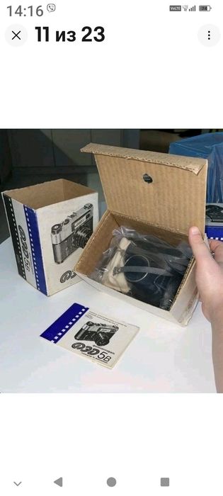 Новый в заводской упаковке фотоаппарат Фед 5В