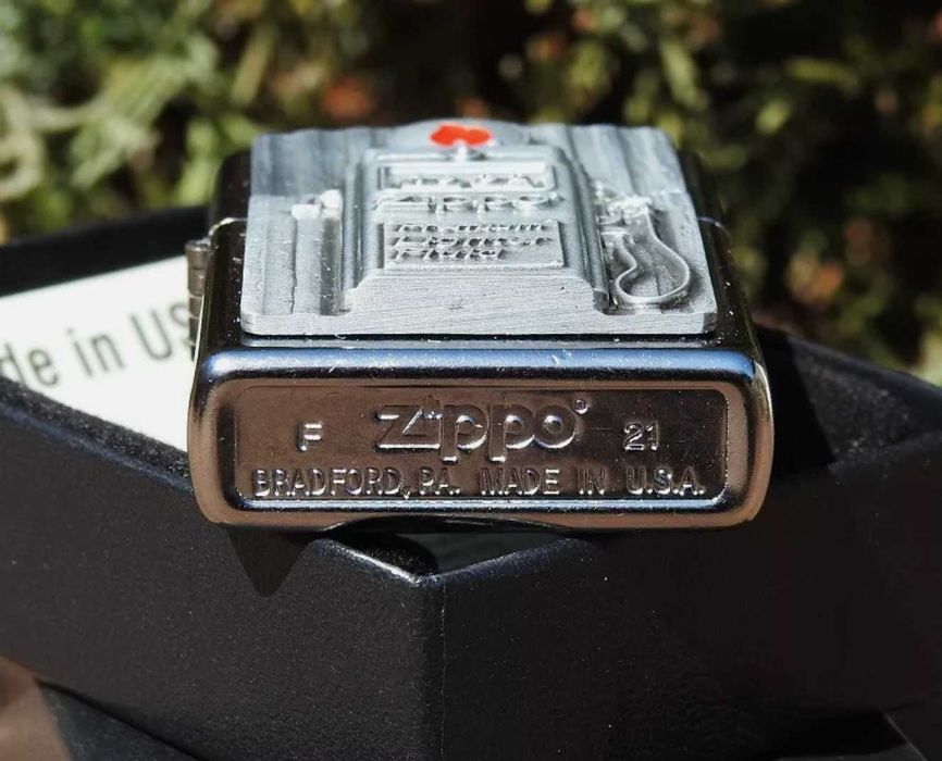 Zapalniczka Zippo 207 Gas Pump Emblem 3D 20.06.474 Dystrybutor