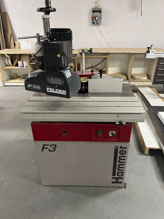 Frezarka dolnowrzecionowa Hammer F3 z posuwem