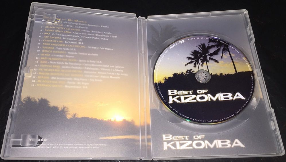 DVD Musica Kizomba Best Of kizomba original