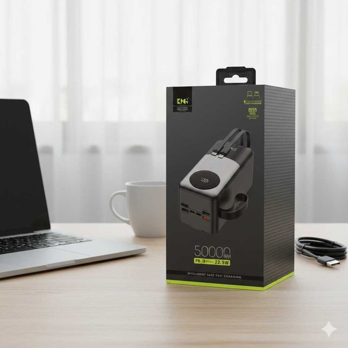 Power Bank KPG KPG-502X 50000mAh 22.5w