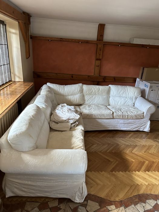Sofa narożna 4osobowa Ektorp, ikea Ciechocinek • OLX.pl