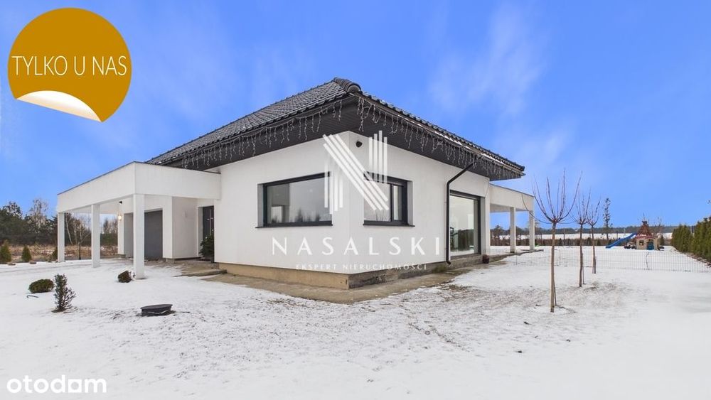 Dom parterowy 283 m2 z dużym ogrodem Stronno