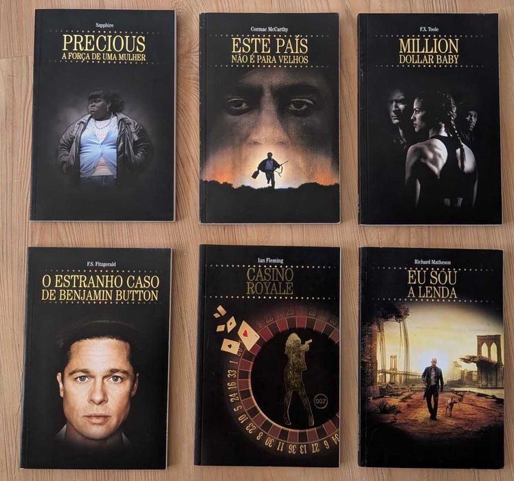 6 Livros - Historias que inspiraram filmes