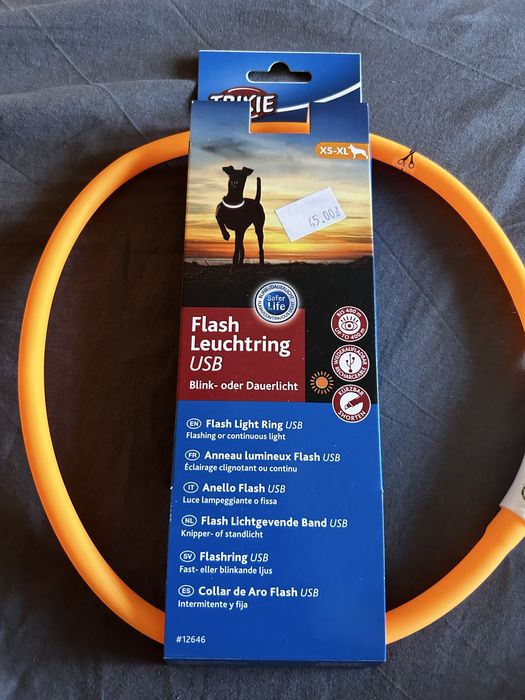 Ledowa obroza dla psa